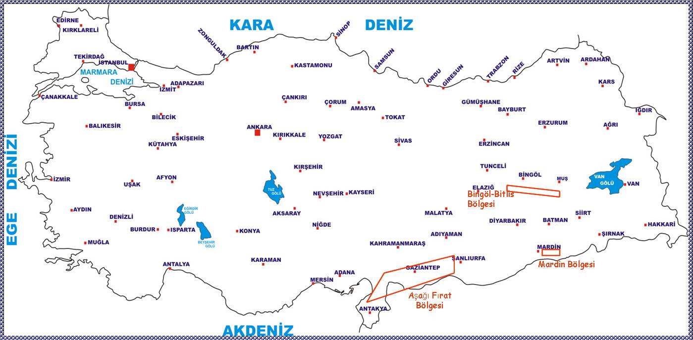 turkiye fosfat yataklari kisa bilgiler